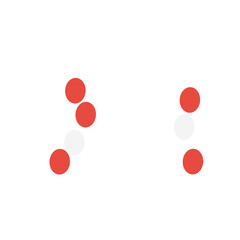 Balloon in cartoon style