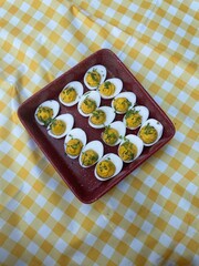 deviled eggs