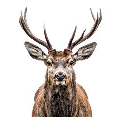 Obraz premium Deer object isolated on transparent png.