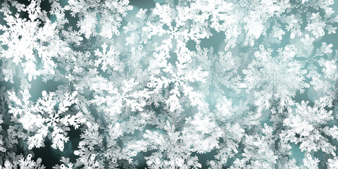 クリスマス　雪　風景　冬　背景