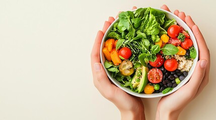 World Vegan Day World Vegan Day with plant-powered meals, energy and vitality through plants, flat design illustration