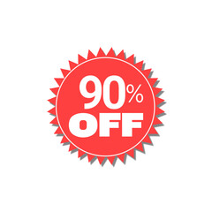 Special offer discount label with different sale percentage. 25 20 10 15  off with transparent background ,sale offer