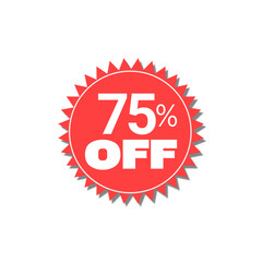 Special offer discount label with different sale percentage. 25 20 10 15  off with transparent background ,sale offer