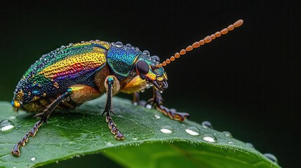 Fototapeta premium A low-angle view of a vibrant