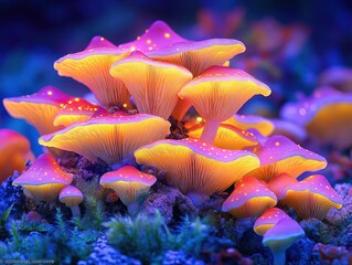 Close-up of an enchanted forest meal