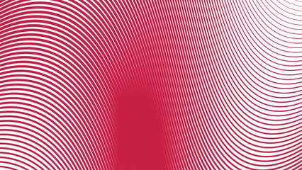 Red curve line abstract background vector image for backdrop or presentation