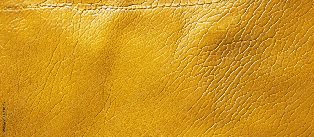 Poster yellow leather texture abstract background and texture. copy space image. place for adding text and 