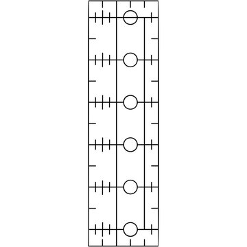 recommend clip art: Grid Quilt Ruler Icon