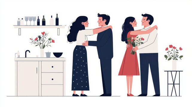 A farewell party with hugs, speeches, and a sense of bittersweet joy