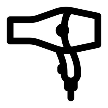 recommend clip art: hair dryer, hairdryer, hair, appliance, electronic outline icon