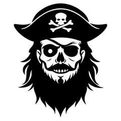 pirate skull and crossbones