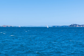 Fototapeta premium A Calm Sail from Devonport to Auckland