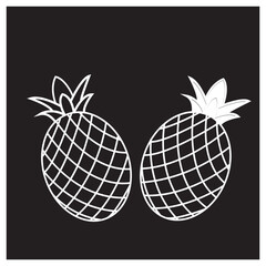 pineapple icon symbol design