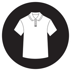 t-shirt icon simple design