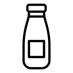 Kefir icon. Vector line icon