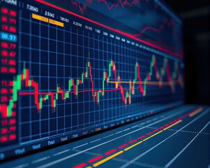 Forex stock market investment trading chart