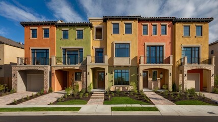 Fototapeta premium houses