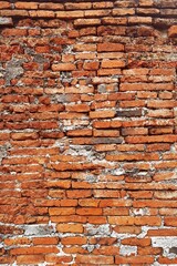 Texture of the brick walls     