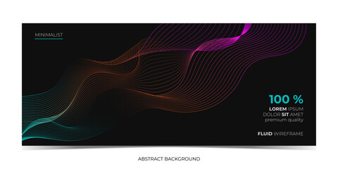 BACKGROUND 325 WITH ABSTRACT TECH WIREFRAME THEMES