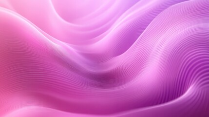 Obraz premium Pink and lilac abstract digital background featuring curved lines Illustration