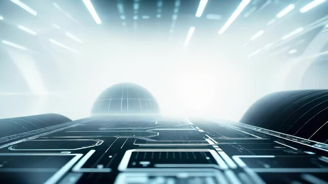 Digital Technology Abstract Background