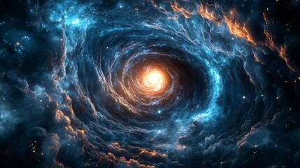 Cosmic Vortex in Deep Space