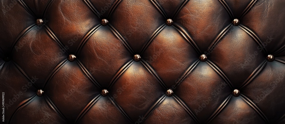 Aufkleber Background with a Leather Surface. with copy space image. Place for adding text or design