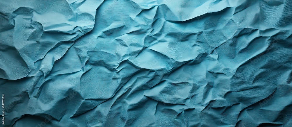 Poster Wrinkled paper backdrop. with copy space image. Place for adding text or design