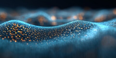 Dynamic Abstract Technology Layers of waves Background with Particle Lines, Graphic Resources, abstract graphic, banner design, pattern design, wallpaper, web background template