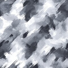 seamless pattern of gray and charcoal watercolor brush strokes with subtle blends