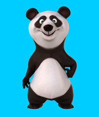Fun 3D cartoon panda © Julien Tromeur