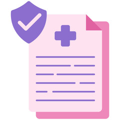 Obraz premium Healthy Insurance Icon