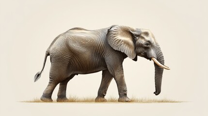 Obraz premium Elephant in Natural Habitat