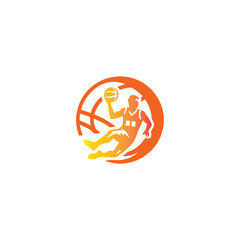 illustration vector graphic of  sports logo