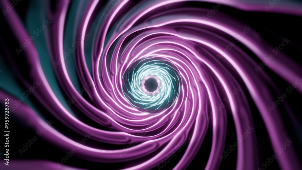 Poster spiral motion background animation. design. abstract swirl with twisting lines and rotation effect.