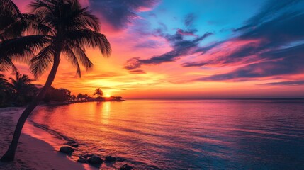 Tropical Sunset Paradise