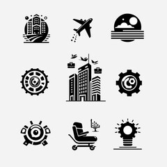 illustration vector graphic of  business icon