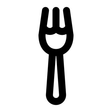 recommend clip art: fork, eating, kitchen, utensils, cutlery outline icon
