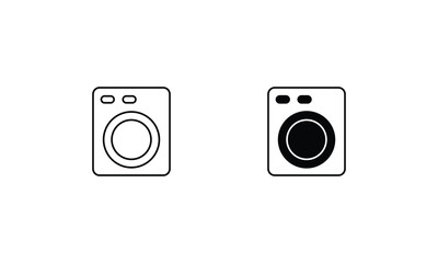 Dryer icons set vector stock illustration