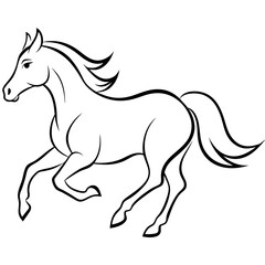 horse illustration