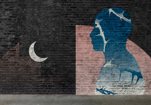 Urban Brick Wall Mockup