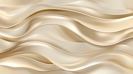 Obraz premium Abstract wavy background in shades of beige.