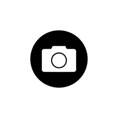 camera button icon vector illustration