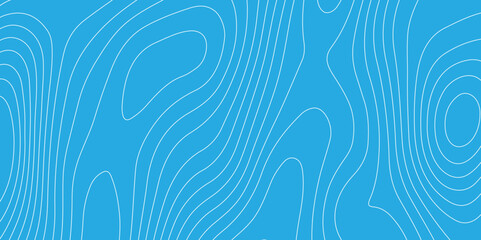 Abstract design with seamless pattern with lines topographic map. geographic mountain relief. the blue on white contours topography stylized height of the lines. geographic contour map paper texture. 