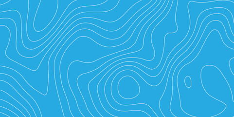 Abstract design with seamless pattern with lines topographic map. geographic mountain relief. the blue on white contours topography stylized height of the lines. geographic contour map paper texture.  © Arte Acuático