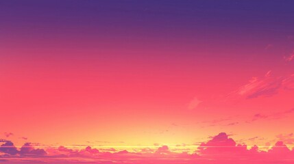 A beautiful sky with a pinkish purple hue