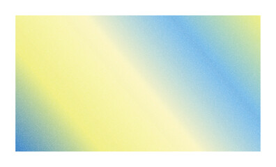 Obraz premium Blue and yellow gradient background with white noise grain textured effect for modern and minimal illustration