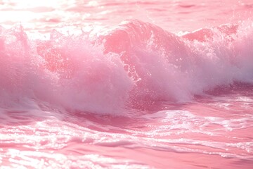 Fototapeta premium pink ocean background