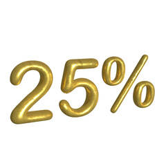 3D vector 25 off discount promotion sale 