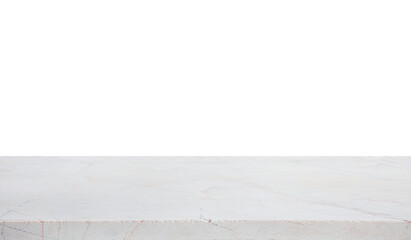 Beautiful texture of Marble top table die cut